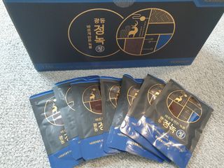광동생활건강 [광동] 바르게 만든 녹용, 광동정녹청 — 5점을 준 리뷰어가 2022년 1월 올린 사용 사진