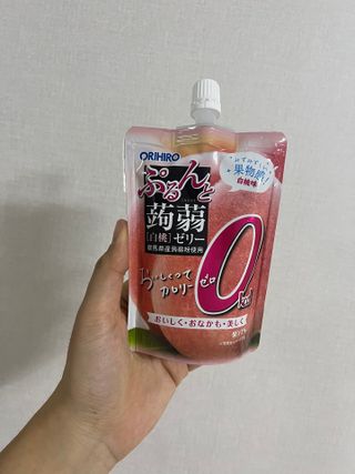 ORIHIRO 오리히로 곤약젤리 제로칼로리 130g 4종 4팩(맛별로 1팩씩) — 5점을 준 리뷰어가 2023년 1월 올린 사용 사진