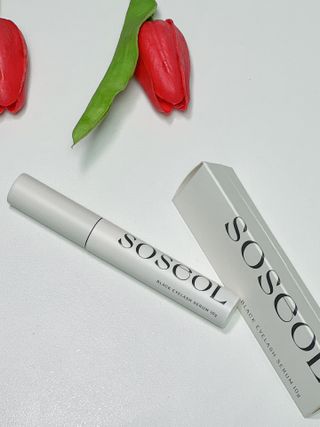 더소설 소설 블랙아이래쉬 세럼 10g(SOSEOL BLACK EYELASH SERUM 10g) — 4.5점을 준 리뷰어가 2024년 3월 올린 사용 사진