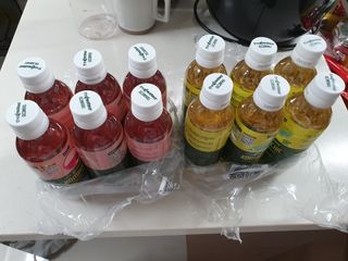 더그레잇티 콤부차 [매일유업] 더그레잇티 44kcal 콤부차 300ml *12개입 (오리지널 6개+베리리치 6개) — 5점을 준 리뷰어가 2023년 8월 올린 사용 사진