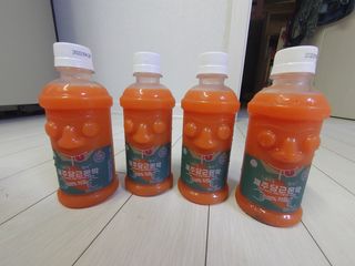 탐라원 무농약 당근과즙으로 건강한 당근주스, 당근몬딱주스 — 5점을 준 리뷰어가 2021년 8월 올린 사용 사진