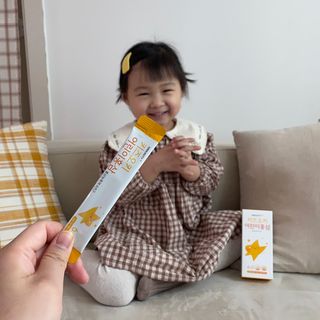[이뮤니티플러스]우리아이 면역오키, 건강오키 _ 키즈오키 어린이홍삼 10포 1box — 5점을 준 리뷰어가 2022년 3월 올린 사용 사진