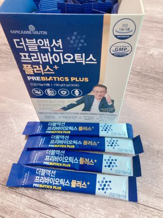 메이준뉴트리 더블액션 프리바이오틱스 플러스+ — 5점을 준 리뷰어가 2021년 7월 올린 사용 사진