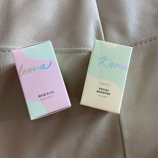 건강누리인터내셔날 카멜레오나 마스크 스틱팩 미네랄부스터 [2종 SET] 샤이닝라이즈(피부톤UP)/톡스릴리프(피부진정) — 5점을 준 리뷰어가 2022년 7월 올린 사용 사진