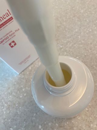 더마힐 헤어 컨디셔닝 샴푸 릴렉스 500ml — 5점을 준 리뷰어가 2021년 1월 올린 사용 사진