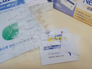 3M 넥스케어 블레미쉬 여드름패치 릴리프 111매(짜기 전 케어) +알코올스왑 증정 — 5점을 준 리뷰어가 2024년 5월 올린 사용 사진