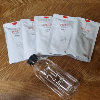 클린24시간 1BOX(5포) + 전용보틀(500ml) — 5점을 준 리뷰어가 2022년 9월 올린 사용 사진