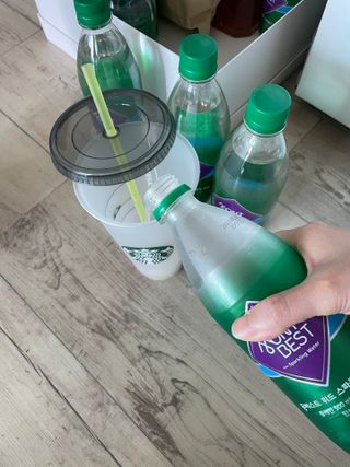 몽베스트 Montbest with Sparkling water Plain 20병 — 5점을 준 리뷰어가 2022년 7월 올린 사용 사진