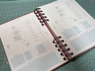 리훈 숨은라인찾기 운동일지 다이어트 일기 식단 다이어리 습관 계획표 — 5점을 준 리뷰어가 2023년 6월 올린 사용 사진
