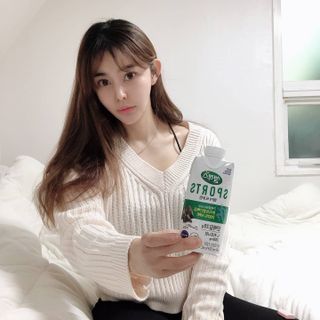 셀렉스스포츠 셀렉스 스포츠 웨이 프로틴 초콜릿 _ 330ml x 12팩 — 4.5점을 준 리뷰어가 2021년 3월 올린 사용 사진