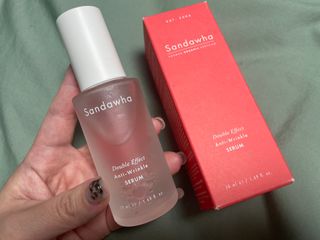 산다화 더블 이펙트 안티 링클 세럼 50ml — 5점을 준 리뷰어가 2023년 3월 올린 사용 사진