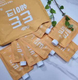 [덜다] 든든 식물성 단백질 쉐이크 40g X 7입 (곡물/딸기) — 5점을 준 리뷰어가 2023년 8월 올린 사용 사진