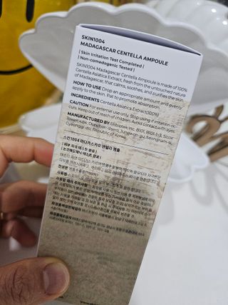 [스킨1004] 마다가스카르 센텔라 앰플 100ml — 5점을 준 리뷰어가 2024년 5월 올린 사용 사진