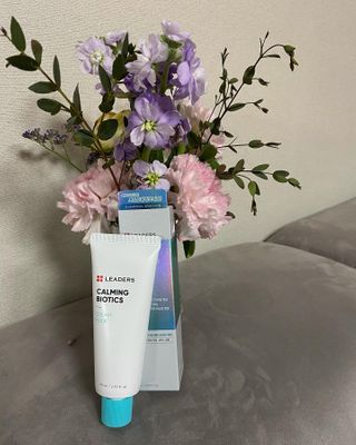 리더스코스메틱 리더스 카밍 바이오틱스 크림 마스크 — 5점을 준 리뷰어가 2021년 2월 올린 사용 사진