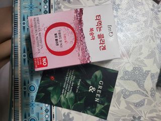[음료수 대신 가능!]  빠르게 흡수되는 아임오 타먹는 콜라겐 1박스 — 5점을 준 리뷰어가 2023년 3월 올린 사용 사진