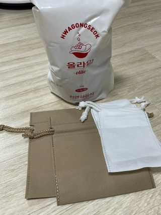 올라잍 천연화공석 — 4점을 준 리뷰어가 2022년 7월 올린 사용 사진