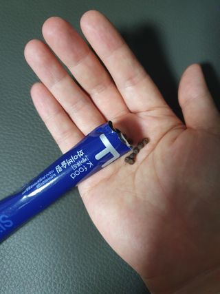 똥기사의 케이푸드 화이버슬림 — 4점을 준 리뷰어가 2021년 1월 올린 사용 사진