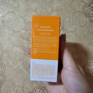 체르엠 스템앤셀 비타민 브라이트닝 에센스 30ml 1개 — 5점을 준 리뷰어가 2022년 1월 올린 사용 사진