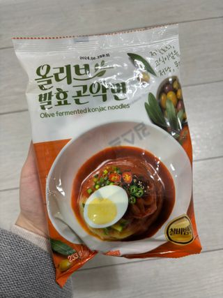 클린24시간 올리브 발효곤약면 찰비빔면 1세트-(3봉) — 5점을 준 리뷰어가 2024년 1월 올린 사용 사진