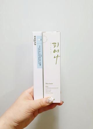 에클리스 피어나 스킨토너 — 5점을 준 리뷰어가 2022년 2월 올린 사용 사진