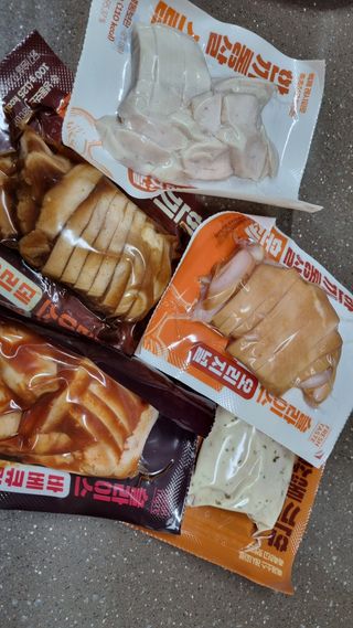 한끼통살 슬라이스 닭가슴살 — 5점을 준 리뷰어가 2023년 2월 올린 사용 사진
