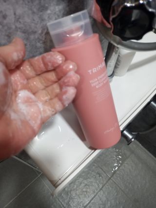 트리마이 자연을 담은 신선함,  온 가족이 사용하는 힐링베리어 바디 워시 4종 택1 — 5점을 준 리뷰어가 2022년 10월 올린 사용 사진