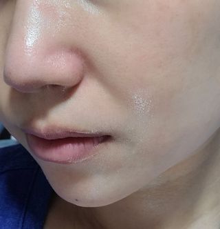 애디팬더 바이오시트앰플 기능성 마스크팩 — 4.5점을 준 리뷰어가 2021년 5월 올린 사용 사진