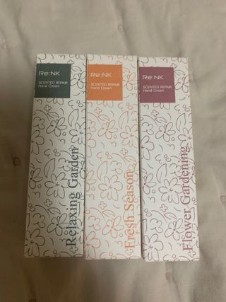 리엔케이 센티드 리페어 핸드크림 SET - 3 fragrance — 4.5점을 준 리뷰어가 2022년 11월 올린 사용 사진