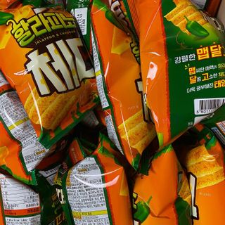 강렬한 태양의 맛 썬의 신제품, 썬 할라피뇨체다 — 5점을 준 리뷰어가 2022년 6월 올린 사용 사진