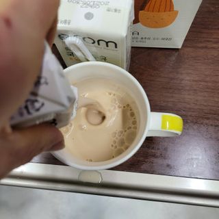 이롬 erom 황성주박사의 국산콩 두유 호두와 아몬드 — 5점을 준 리뷰어가 2020년 12월 올린 사용 사진