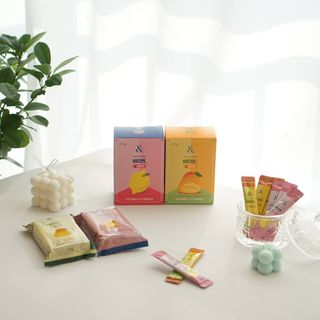 비타앤C 레몬맛, 망고맛 — 5점을 준 리뷰어가 2021년 4월 올린 사용 사진