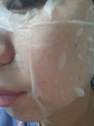 세뚜아(Cettua) 나우[세뚜아] 모이스처 밸런싱 페이셜 마스크 Cettua Moisture Balancing Facial Mask 4매 — 4점을 준 리뷰어가 2023년 12월 올린 사용 사진