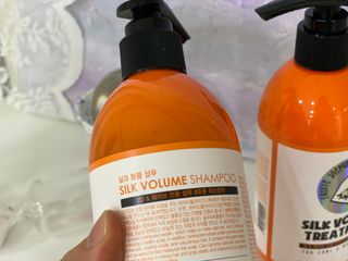 썸헤어 / SUMHAIR 썸헤어 실크 볼륨 샴푸+트리트먼트 프룻자스민티 — 5점을 준 리뷰어가 2021년 6월 올린 사용 사진