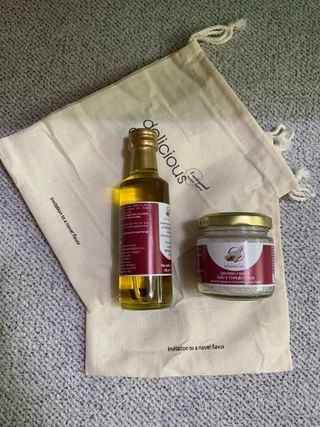 [딜리셔스코드] 타르투피 알레산드로 로시 트러플 소금 100g +트러플 오일 100ml set — 5점을 준 리뷰어가 2022년 6월 올린 사용 사진