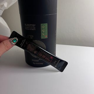 프리마인 자체 기업부설 연구소에서 찾아낸 건강한 수면의 비밀.  슬립토 플러스 30포 — 5점을 준 리뷰어가 2023년 1월 올린 사용 사진