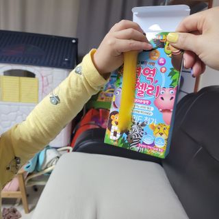 다나음 셀렌에 빠진 아연면역젤리 열대과일맛+사과맛 — 5점을 준 리뷰어가 2023년 4월 올린 사용 사진