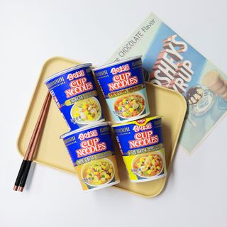 NISSIN 닛신 컵누들  4종 - 씨푸드오리지날, 씨푸드 스파이시, 씨푸드 커리, 씨푸드 XO소스 — 5점을 준 리뷰어가 2022년 2월 올린 사용 사진