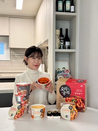 프리 [요리궁리] 타입 B (매콤,치즈,매콤까르보) 꽃떡볶이 6개입 세트 — 5점을 준 리뷰어가 2024년 12월 올린 사용 사진