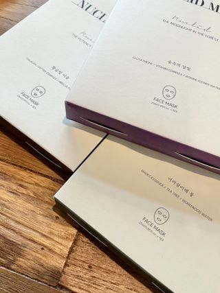 뉴클리드 마스크팩 3종 — 5점을 준 리뷰어가 2023년 7월 올린 사용 사진