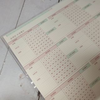 리훈 쉬운 오늘공부 스터디플래너+메모생활 30분 공부 떡메모지 — 5점을 준 리뷰어가 2022년 2월 올린 사용 사진