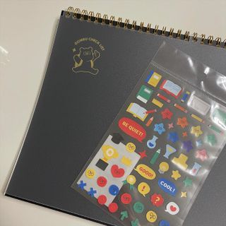 리훈 곰부 체크리스트+ 곰부 리무버블스티커 1장 — 4.5점을 준 리뷰어가 2021년 5월 올린 사용 사진