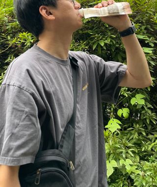 일일하우 슬리밍 플랜B 고소한 귀리맛, 진한 카카오맛 (체중조절식) — 4.5점을 준 리뷰어가 2023년 7월 올린 사용 사진