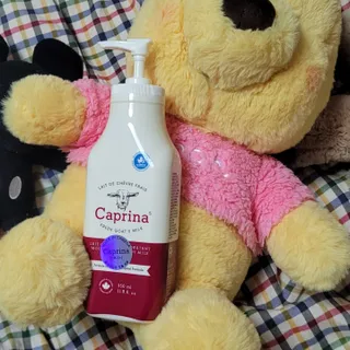 카프리나 산양밀크 모이스춰라이징 바디로션 350ml(오리지널향) — 3점을 준 리뷰어가 2023년 4월 올린 사용 사진