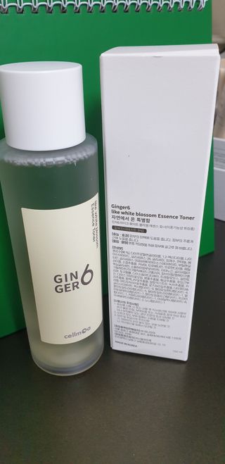 GINGER6 라이크 화이트 블라썸 에센스 토너 — 5점을 준 리뷰어가 2021년 11월 올린 사용 사진