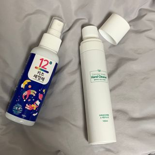 셀바이져 항균 스프레이 핸드워시 + 키즈세정제 SET — 4점을 준 리뷰어가 2021년 3월 올린 사용 사진