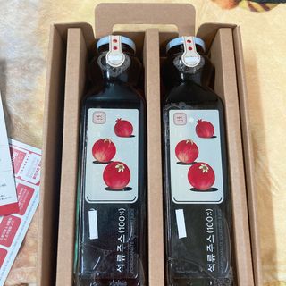 [바이윙클] 페르시아 유기농 석류 착즙주스 750ml 2병 + 선물박스 세트 — 5점을 준 리뷰어가 2022년 2월 올린 사용 사진