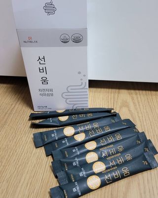 [뉴트릴렉스] 선비움 첨가물 없는 착한 차전자피 식이섬유  2박스 — 5점을 준 리뷰어가 2021년 8월 올린 사용 사진