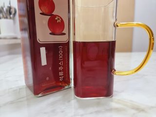[바이윙클] 페르시아 유기농 석류 착즙주스 750ml 2병 + 선물박스 세트 — 5점을 준 리뷰어가 2022년 2월 올린 사용 사진