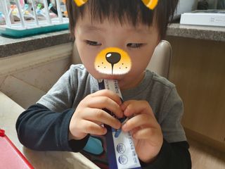 키즈텐플러스 연세 키즈텐 플러스 1개월 — 5점을 준 리뷰어가 2021년 4월 올린 사용 사진