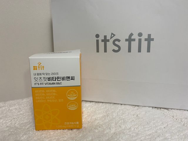 잇츠핏 비타민비앤씨 1,200mg x 60정 리뷰 사진